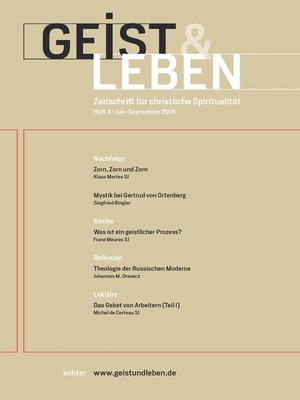 cover image of Geist & Leben 3/2018